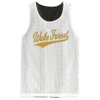 WAKE FOREST NORTH CAROLINA VARSITY SCRIPT SPORTS JERSEY Mesh Reversible Basketball Jersey Tank