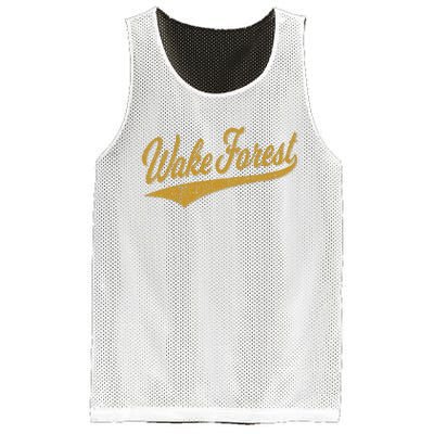 WAKE FOREST NORTH CAROLINA VARSITY SCRIPT SPORTS JERSEY Mesh Reversible Basketball Jersey Tank