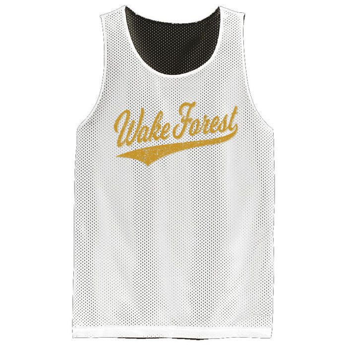 WAKE FOREST NORTH CAROLINA VARSITY SCRIPT SPORTS JERSEY Mesh Reversible Basketball Jersey Tank