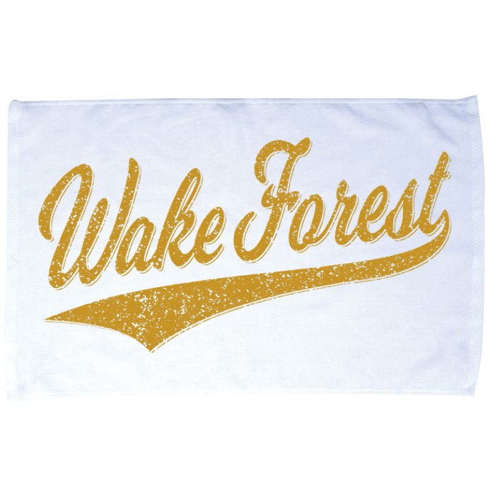 WAKE FOREST NORTH CAROLINA VARSITY SCRIPT SPORTS JERSEY Microfiber Hand Towel