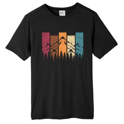 Wildlife Forest Nature Trees Retro Outdoors Mountains Hiking Tall Fusion ChromaSoft Performance T-Shirt