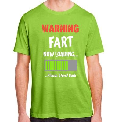 Warning Fart Now Loading Please Stand Back Adult ChromaSoft Performance T-Shirt