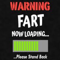 Warning Fart Now Loading Please Stand Back Ladies PosiCharge Tri-Blend Wicking Tank
