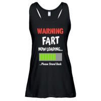 Warning Fart Now Loading Please Stand Back Ladies Essential Flowy Tank