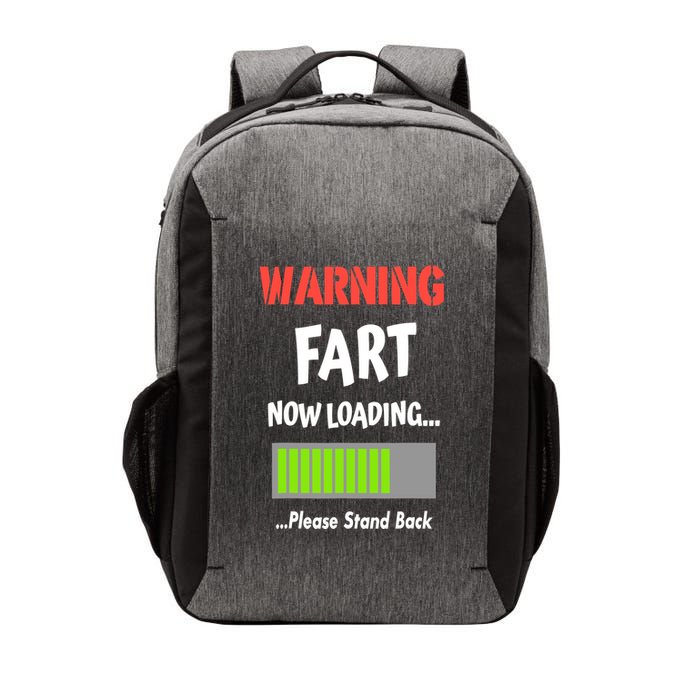 Warning Fart Now Loading Please Stand Back Vector Backpack
