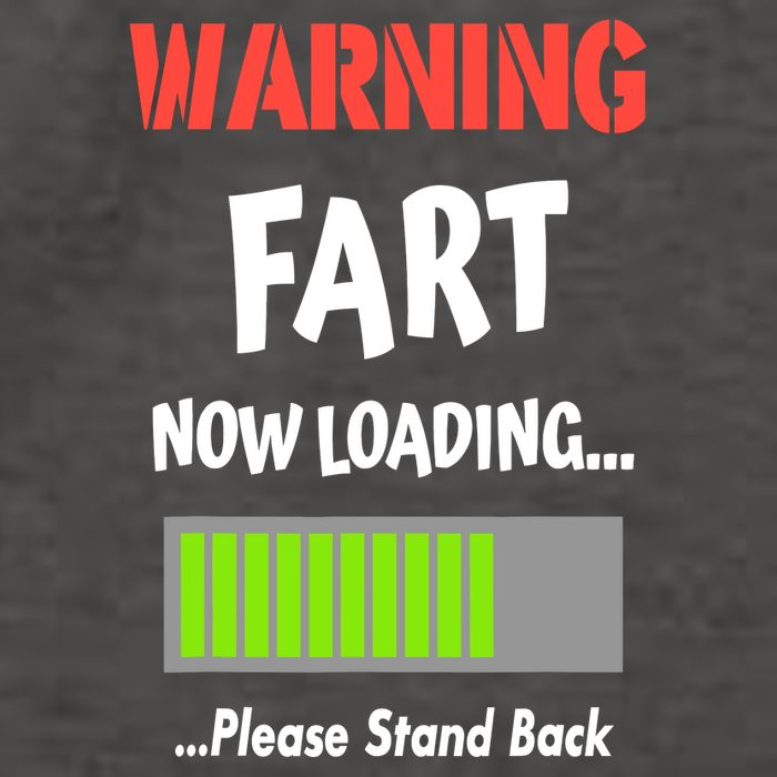 Warning Fart Now Loading Please Stand Back Vector Backpack