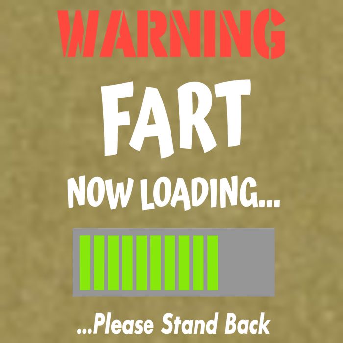 Warning Fart Now Loading Please Stand Back Garment-Dyed Women's Muscle Tee