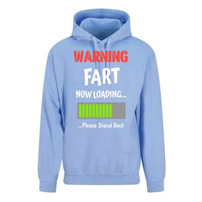 Warning Fart Now Loading Please Stand Back Unisex Surf Hoodie