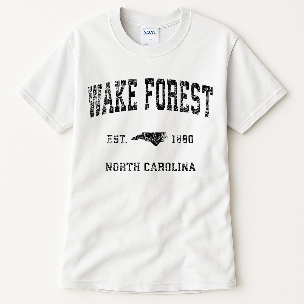 Wake Forest North Carolina Nc Vintage Sports Tall T-Shirt