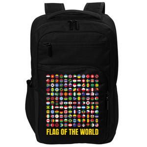 World Flag Outfit Idea And International World Flags Gift Impact Tech Backpack