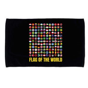 World Flag Outfit Idea And International World Flags Gift Microfiber Hand Towel