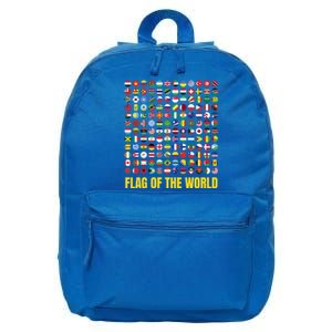 World Flag Outfit Idea And International World Flags Gift 16 in Basic Backpack