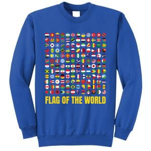 World Flag Outfit Idea And International World Flags Gift Tall Sweatshirt