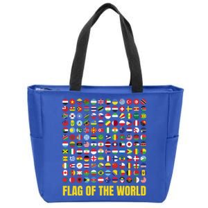 World Flag Outfit Idea And International World Flags Gift Zip Tote Bag