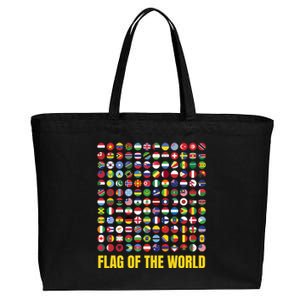 World Flag Outfit Idea And International World Flags Gift Cotton Canvas Jumbo Tote