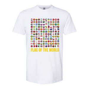 World Flag Outfit Idea And International World Flags Gift Softstyle CVC T-Shirt