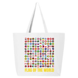 World Flag Outfit Idea And International World Flags Gift 25L Jumbo Tote