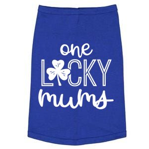 Wo Funny One Lucky Mums St Patricks Day Gift Gift Doggie Tank