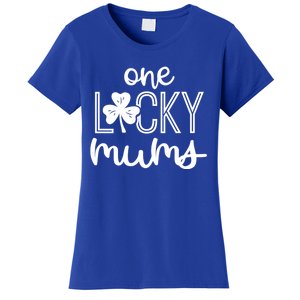 Wo Funny One Lucky Mums St Patricks Day Gift Gift Women's T-Shirt