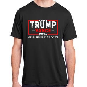 WeRe Focused On The Future Trump Vance Debate Adult ChromaSoft Performance T-Shirt