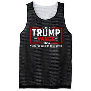 WeRe Focused On The Future Trump Vance Debate Mesh Reversible Basketball Jersey Tank