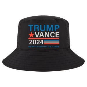 WeRe Focused On The Future Trump Vance Debate Cool Comfort Performance Bucket Hat