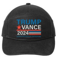 WeRe Focused On The Future Trump Vance Debate 7-Panel Snapback Hat