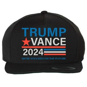 WeRe Focused On The Future Trump Vance Debate Wool Snapback Cap