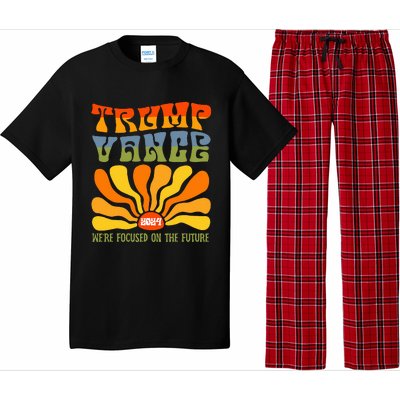 WeRe Focused On The Future Trump Vance Pajama Set