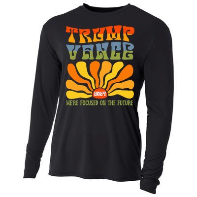 WeRe Focused On The Future Trump Vance Cooling Performance Long Sleeve Crew