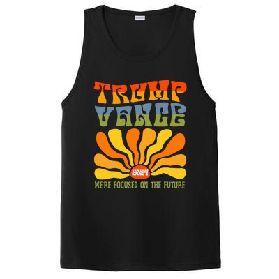 WeRe Focused On The Future Trump Vance PosiCharge Competitor Tank