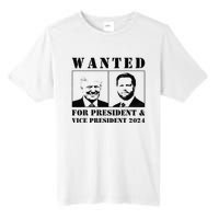 Wanted For President & Vice President 2024 Trump Vance Maga Tall Fusion ChromaSoft Performance T-Shirt