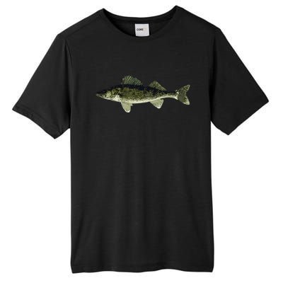 Walleye Fish Pickerel Fishing Lover Fisherman Tall Fusion ChromaSoft Performance T-Shirt