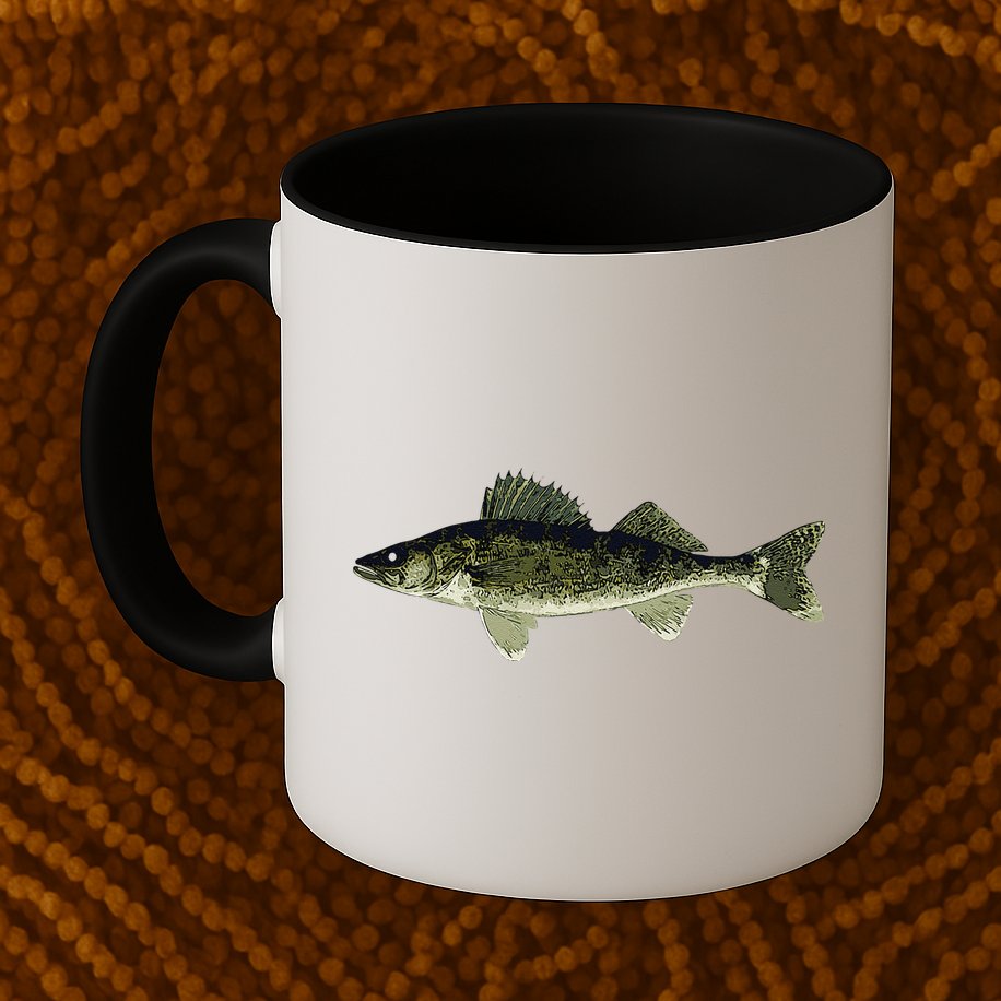 Walleye Fish Pickerel Fishing Lover Fisherman Mug