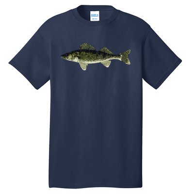 Walleye Fish Pickerel Fishing Lover Fisherman Tall T-Shirt