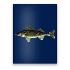 Walleye Fish Pickerel Fishing Lover Fisherman Poster