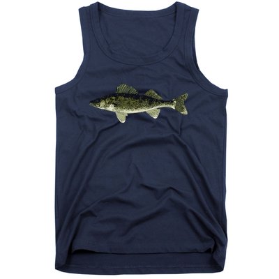 Walleye Fish Pickerel Fishing Lover Fisherman Tank Top