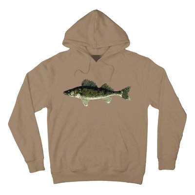 Walleye Fish Pickerel Fishing Lover Fisherman Hoodie