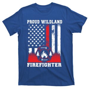 Wildland Firefighter Proud Wildland Fire Gift T-Shirt