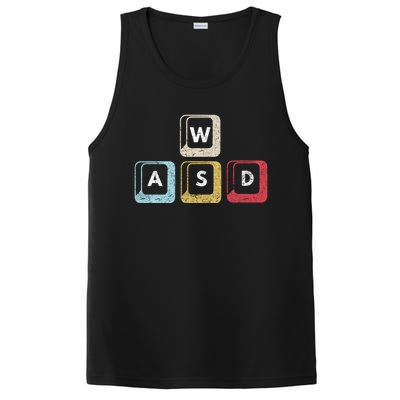 Wasd Funny Pc Video Gamer Wasd Gaming Pc Master Race Great Gift PosiCharge Competitor Tank