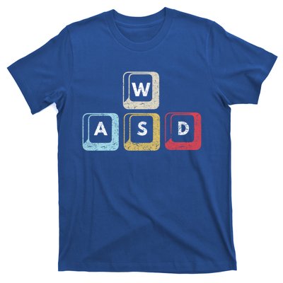 Wasd Funny Pc Video Gamer Wasd Gaming Pc Master Race Great Gift T-Shirt