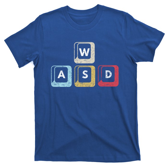 Wasd Funny Pc Video Gamer Wasd Gaming Pc Master Race Great Gift T-Shirt