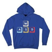 Wasd Funny Pc Video Gamer Wasd Gaming Pc Master Race Great Gift Tall Hoodie