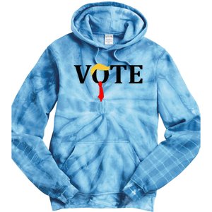 Wanted For President & Vice President 2024 Trump Vance Maga Tie Dye Hoodie