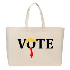 Wanted For President & Vice President 2024 Trump Vance Maga Cotton Canvas Jumbo Tote