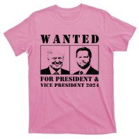 Wanted For President & Vice President 2024 Trump Vance Maga T-Shirt