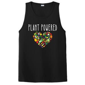 Whole Food Plant Based Lifestyle WFPB Vegan Powered Veggie PosiCharge Competitor Tank