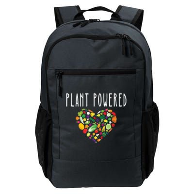 Whole Food Plant Based Lifestyle WFPB Vegan Powered Veggie Daily Commute Backpack