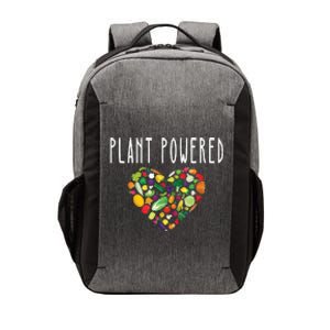 Whole Food Plant Based Lifestyle WFPB Vegan Powered Veggie Vector Backpack