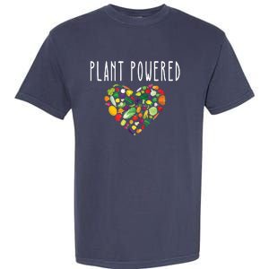 Whole Food Plant Based Lifestyle WFPB Vegan Powered Veggie Garment-Dyed Heavyweight T-Shirt